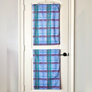 Vintage Westpoint Pepperell Martex Blue Plaid Pillowcase